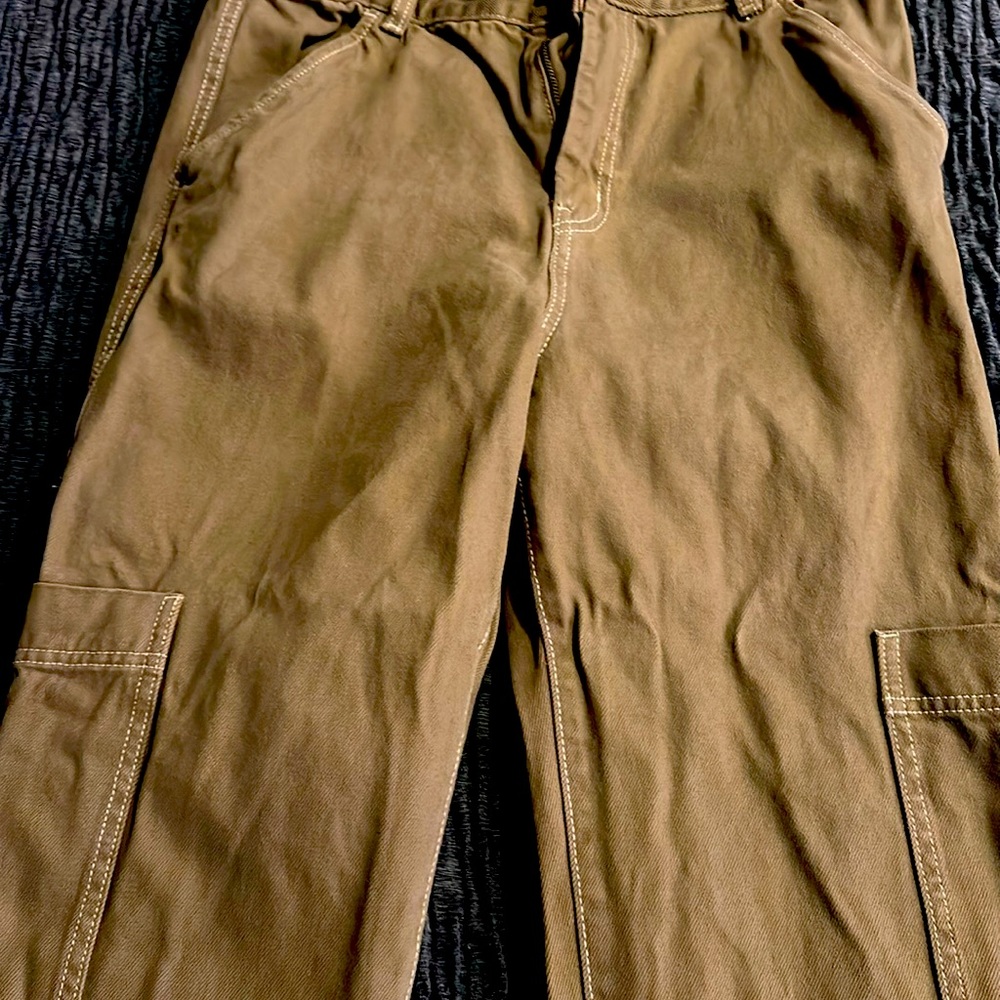Brown cargo pants